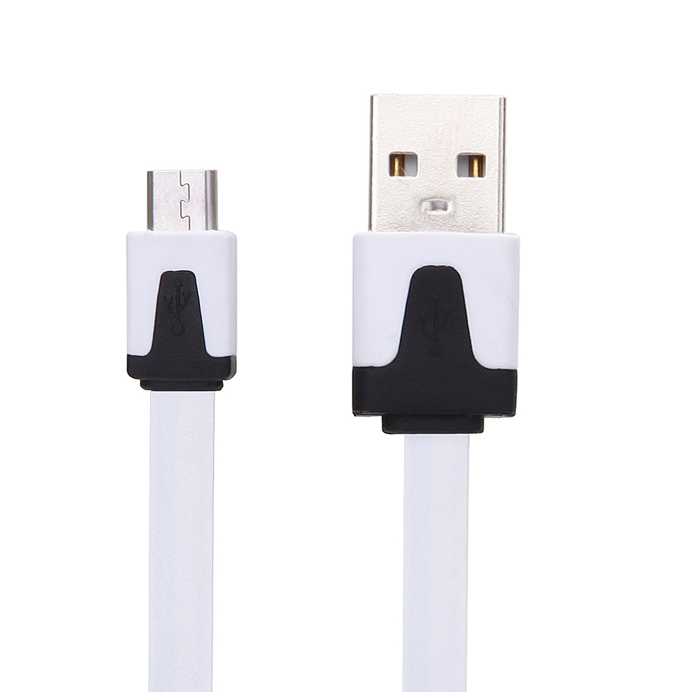 Dual Color Flat Noodle Micro 5Pin USB cable WK-F5P001